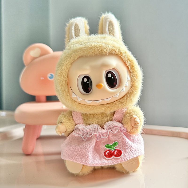 [Clothes only] 1st/2nd generation blind box Labubu clothes keychain Labubu sitting party series baby clothes cute