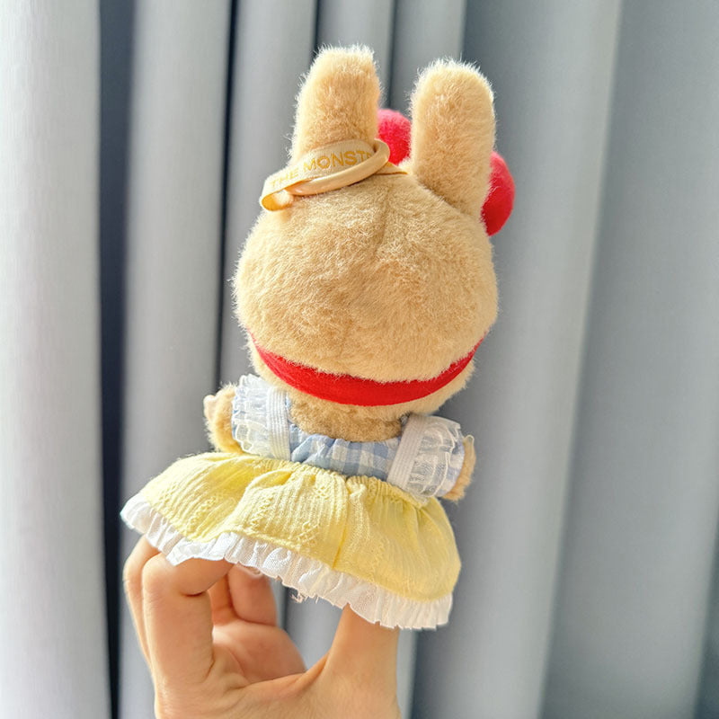 [Clothes only] The first, second and third generation keychain Labubu clothes pendant Labubu boutique Snow White suit girl
