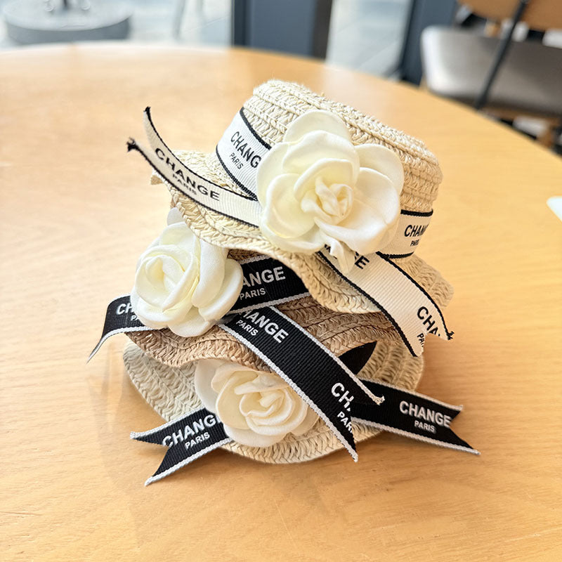 [Clothes only] First and second generation keychain Labubu clothes pendant Labub black fragrant camellia skirt straw hat