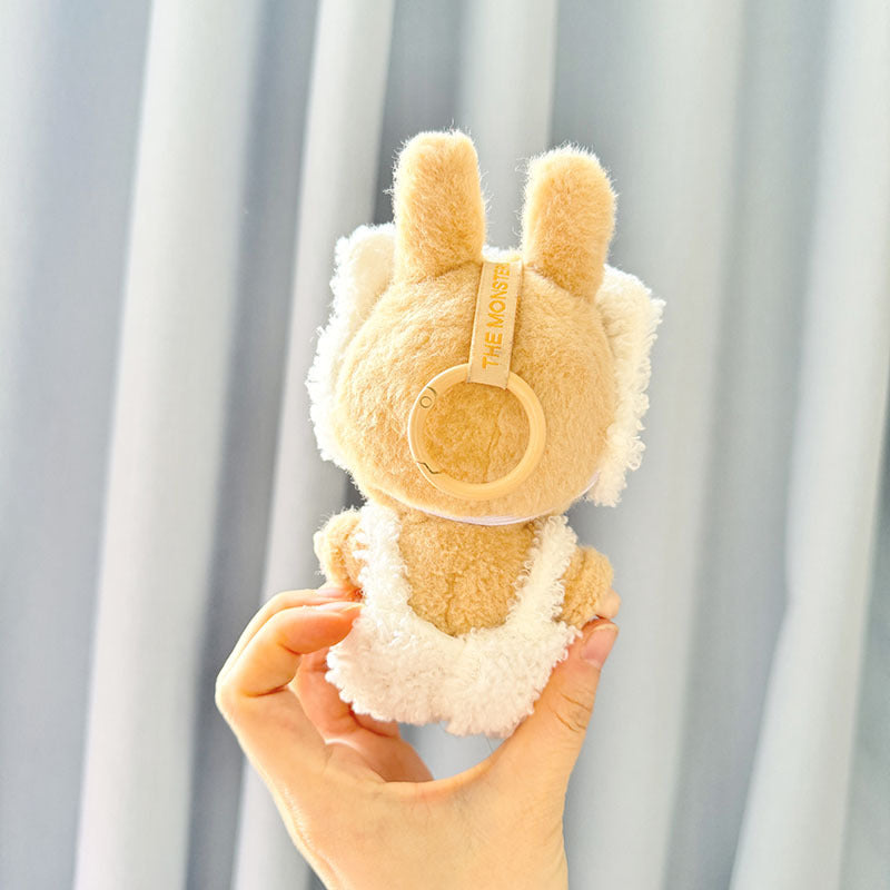 [Clothes only] First and second generation keychain Labubu clothes pendant Labubu baby clothes warm pinch bear set cute