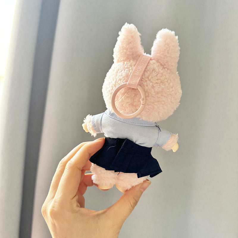 [Clothes only] First and second generation keychain Labubu clothes pendant Labubu clothes pendant Thai student skirt cute