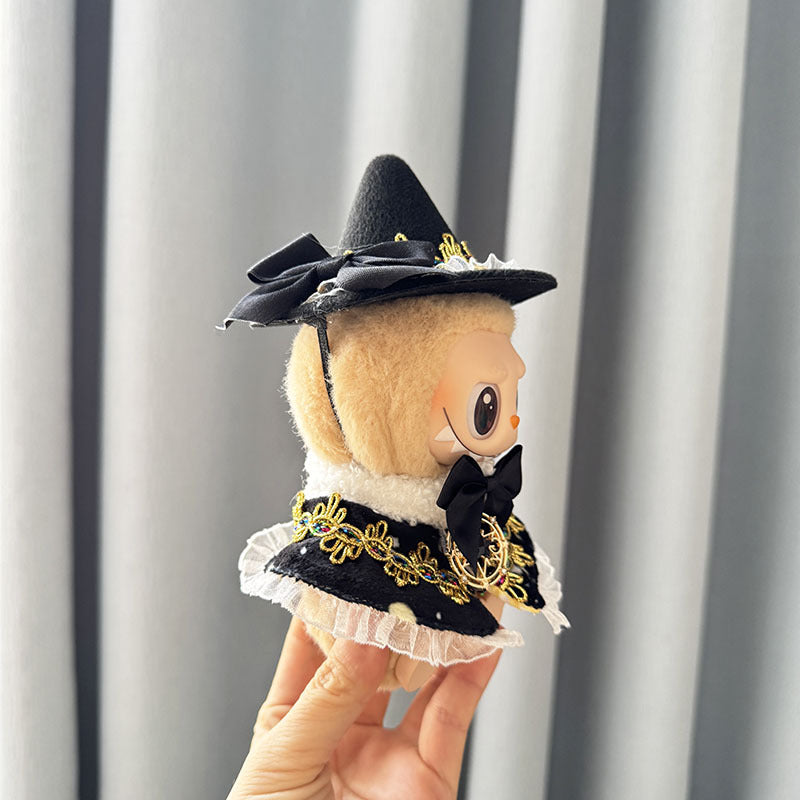 [Clothes only] First and second generation Labubu clothes pendant Labubu sitting party baby clothes magic whisper three-piece set