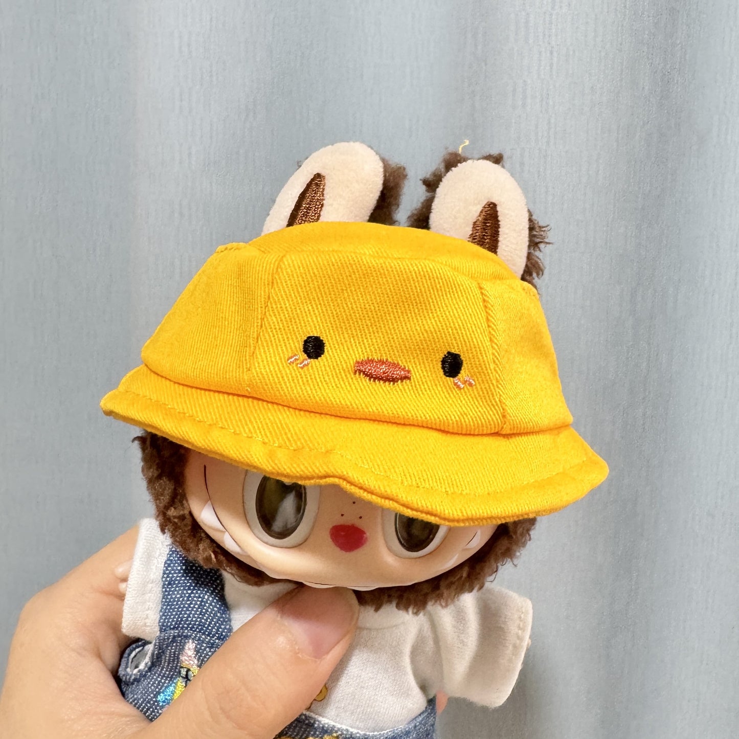 Clothes only] Baby clothes 17cm pendant Labubu clothes Labubu doll with overalls series cute and cute