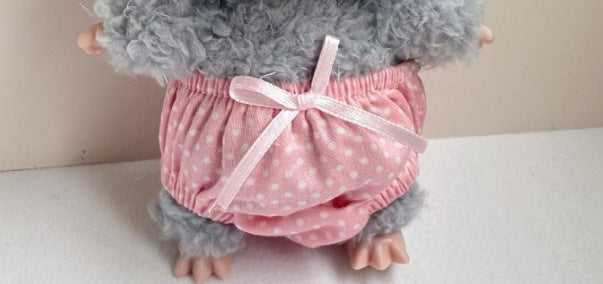 [Clothes only] 17cm pendant Rabub clothes accessories shorts Labubu doll replacement baby clothes pants DIY
