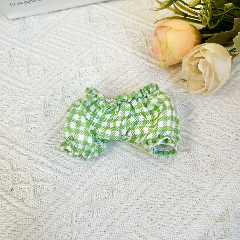 [Clothes only] 17cm pendant Rabub clothes accessories shorts Labubu doll replacement baby clothes pants DIY