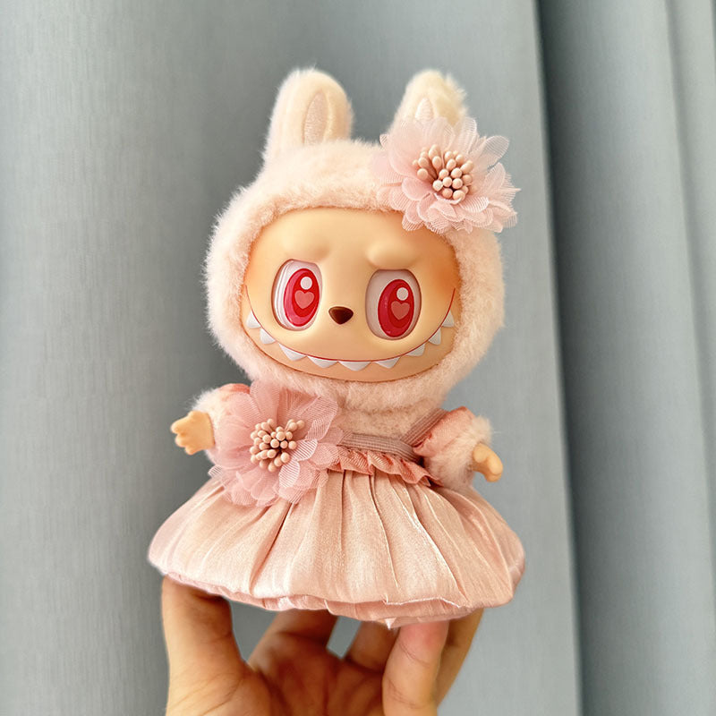 [Clothes only] First/second generation Labubu clothes pendant Labubu sitting party baby clothes bud dress cute