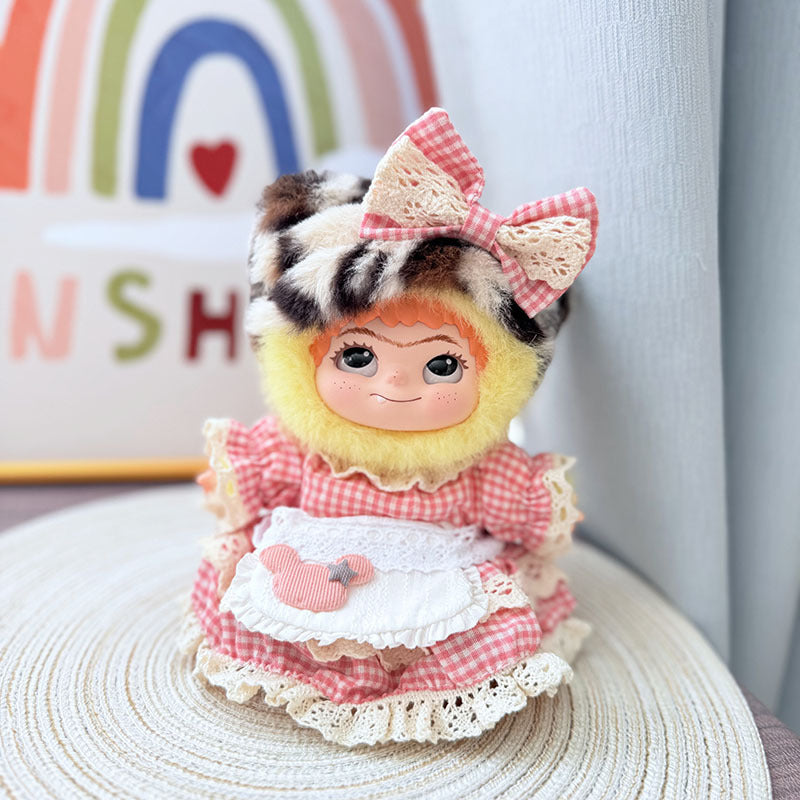 Baby clothes only] The star has the same sweet heart WAKUKU Wow Kuku Mao Mao Tide Fun Party Series Blind Box Doll Baby Clothes