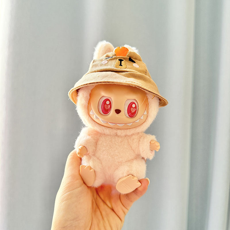 [Clothes only] First and second generation keychain Labubu clothes pendant Labubu cloth for small animal hat set cute