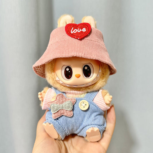 [Clothes only] Second generation blind box Labubu clothes vinyl face pendant Labubu sitting party series baby clothes cute