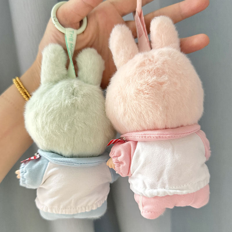 Clothes only] 1st/2nd generation Labubu clothes pendant Labubu sitting party baby clothes student ID school clothes