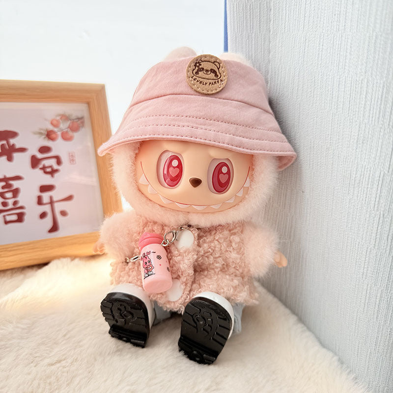 [Clothes only] First and second generation Labubu clothes pendant Labubu baby clothes, buttons, rings, vest suits, hats are cute.