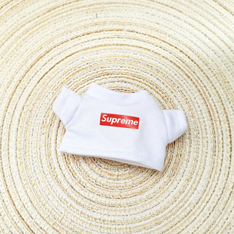 [Clothes only] First and second generation Labubu clothes pendant Labubu sitting baby clothes triangle overalls set tide