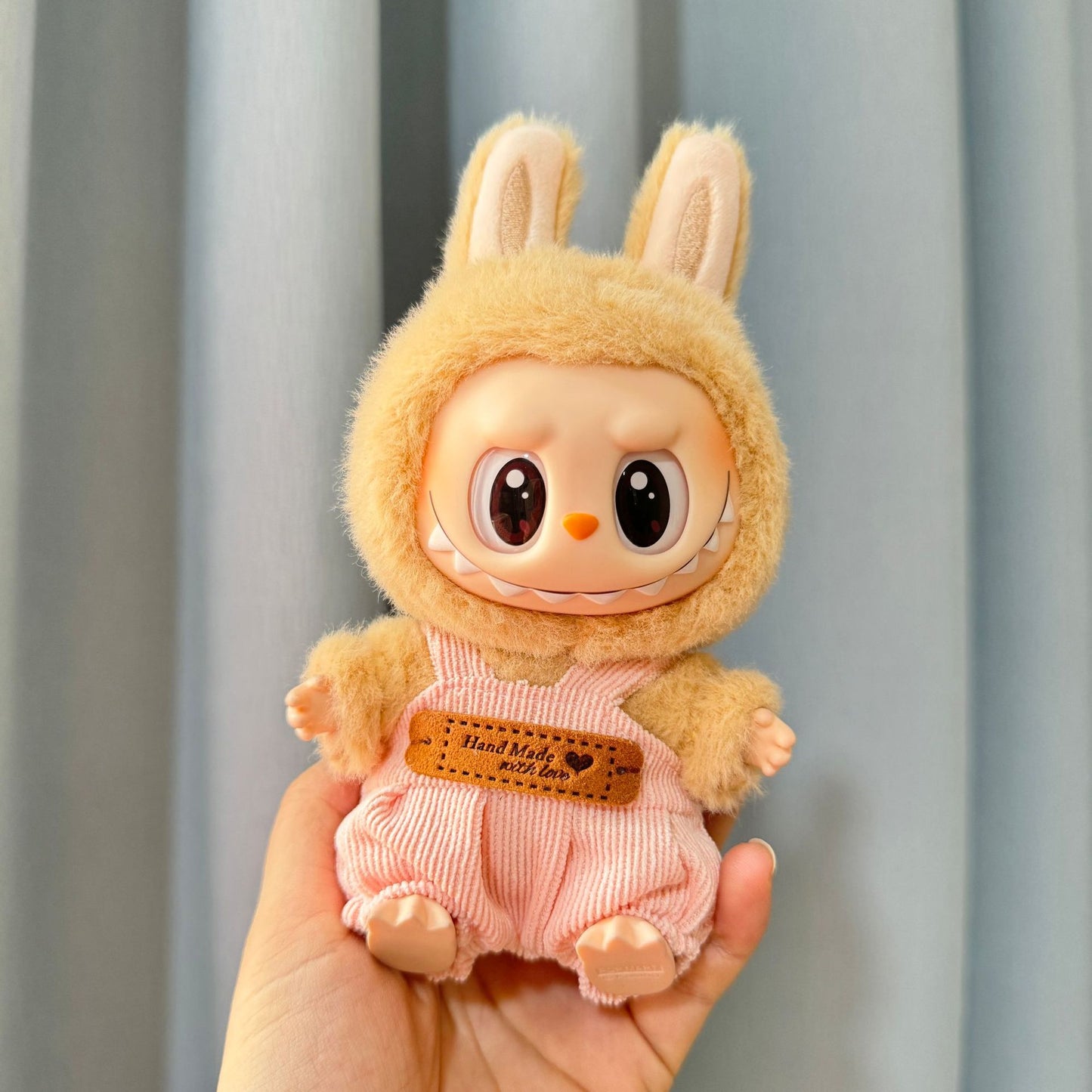 [Clothes only] First/second generation Labubu clothes pendant Labubu sitting party baby clothes skirt overalls cute