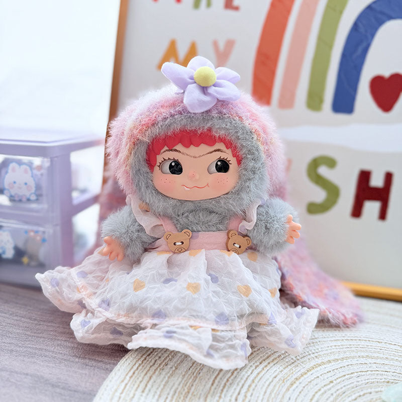 Baby clothes only] The star has the same sweet heart WAKUKU Wow Kuku Mao Mao Tide Fun Party Series Blind Box Doll Baby Clothes
