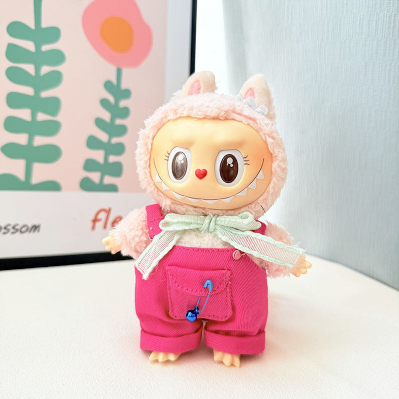 [Clothes only] First and second generation keychain Labubu clothes pendant Labubu baby clothes sunshine craftsman strap