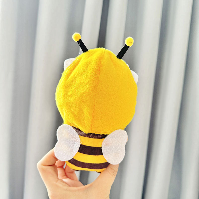 [Clothes only] First and second generation keychain Labubu clothes pendant Labubu baby clothes yellow bee onesie cute