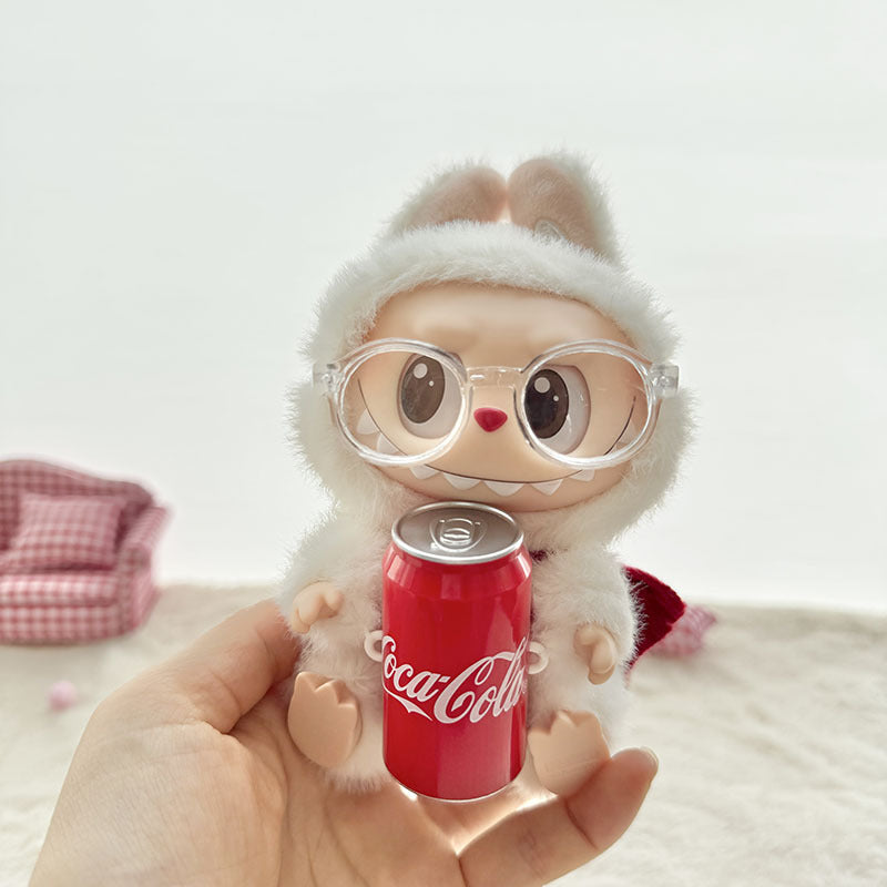 [Clothes only] First and second generation keychain Labubu clothes pendant Labubu Coke Happy Factor New Year set