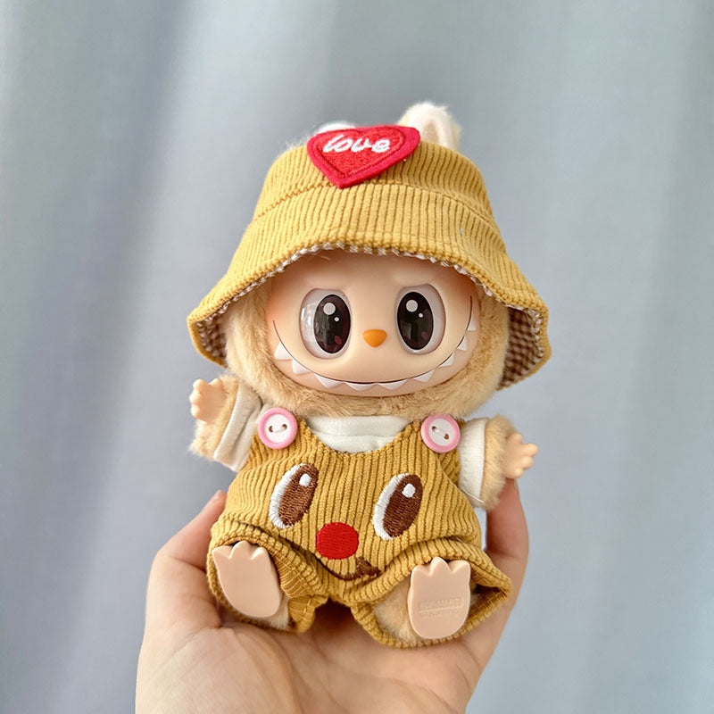 [Clothes only] 1st/2nd generation blind box Labubu clothes keychain Labubu sitting party series baby clothes cute
