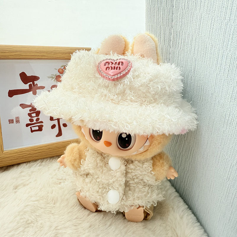 [Clothes only] First and second generation Labubu clothes pendant Labubu baby clothes, buttons, rings, vest suits, hats are cute.