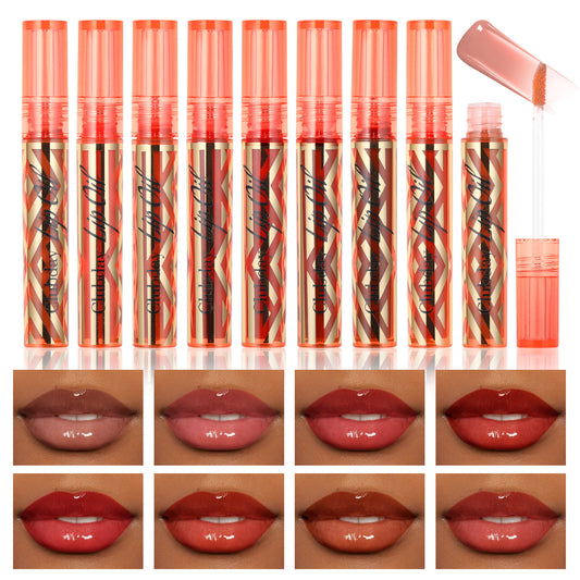 Clubday Beauty Natural Lasting Water Gloss Lip Glaze Hydrating Moisturizing Explosive Mirror Moisturizing Lip Gloss