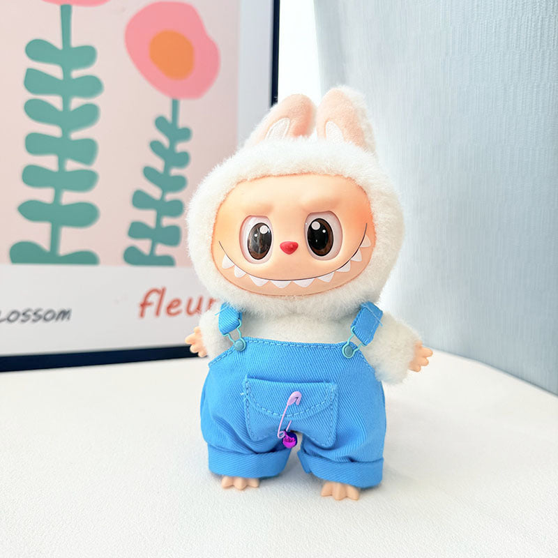 [Clothes only] First and second generation keychain Labubu clothes pendant Labubu baby clothes sunshine craftsman strap