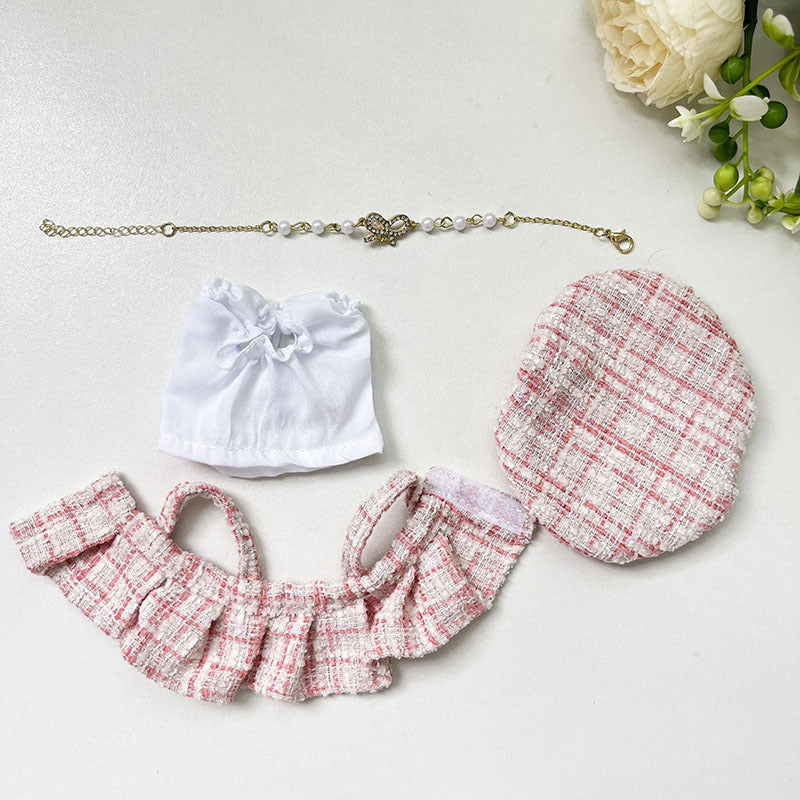 [Clothes only] Second generation blind box Labubu clothes vinyl face pendant Labubu sitting party series baby clothes cute