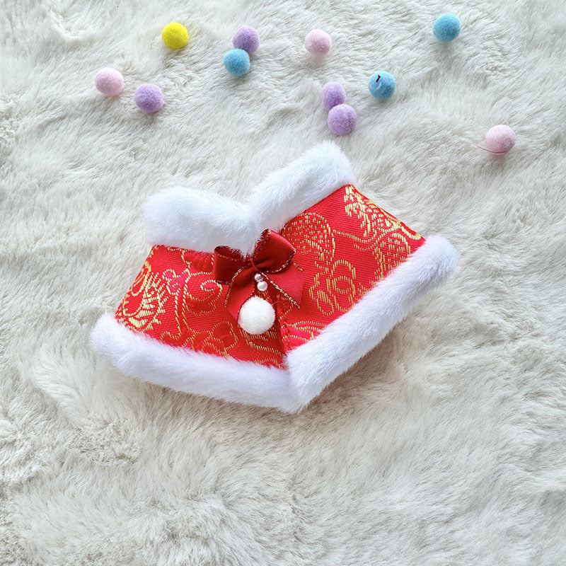 [Clothes only] First and second generation keychain Labubu clothes pendant Labubu sitting party New Year's greeting clothes Moe