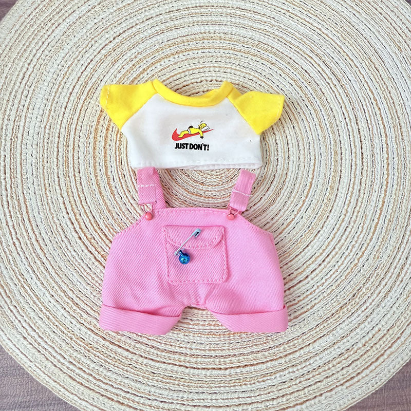 [Clothes only] First and second generation Labubu clothes pendant Labubu sitting baby clothes flying policewoman suit cute