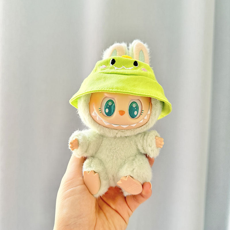 [Clothes only] First and second generation keychain Labubu clothes pendant Labubu cloth for small animal hat set cute