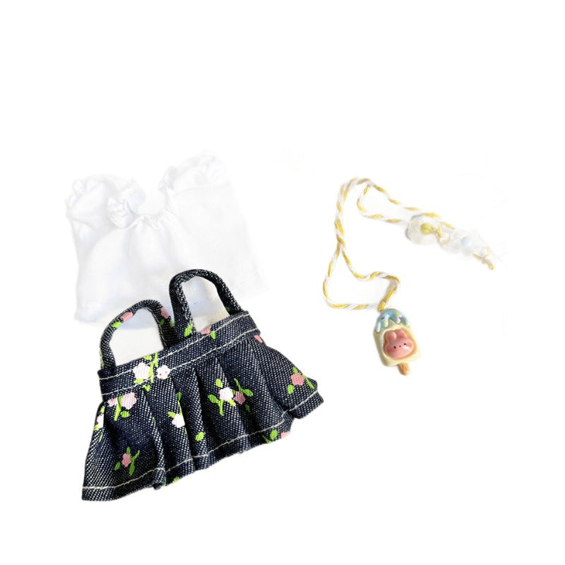[Clothes only] First/second generation Labubu clothes pendant Labubu sitting party baby clothes spray suit