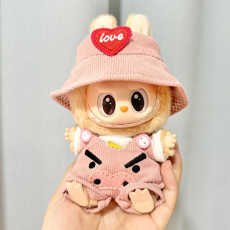 [Clothes only] 1st/2nd generation blind box Labubu clothes keychain Labubu sitting party series baby clothes cute