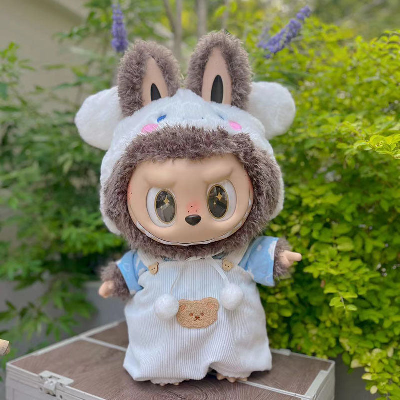 [Clothes for sale only] 58cm rabub clothes ZIMOMO baby clothes vinyl LABUBU plush doll clothes are cute.
