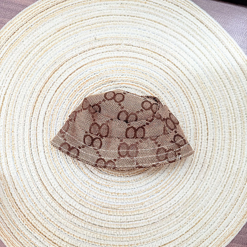 [Clothes only] 17cm blind box Labubu pendant baby clothes small animal hat Labubu trendy bucket hat accessories