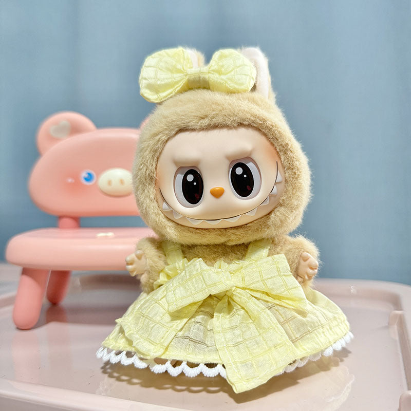 [Clothes only] 1st/2nd generation blind box Labubu clothes keychain Labubu sitting party series baby clothes cute