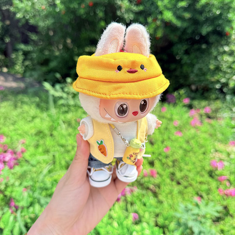 [Clothes only] First and second generation Labubu clothes pendant Labubu sitting baby clothes duck duck carrot travel cute