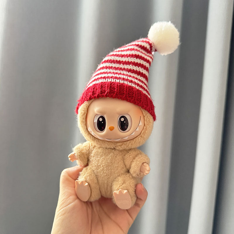 [Clothes only] The first, second and third generation keychain Labubu clothes pendant Labubu sitting party New Year sweater set