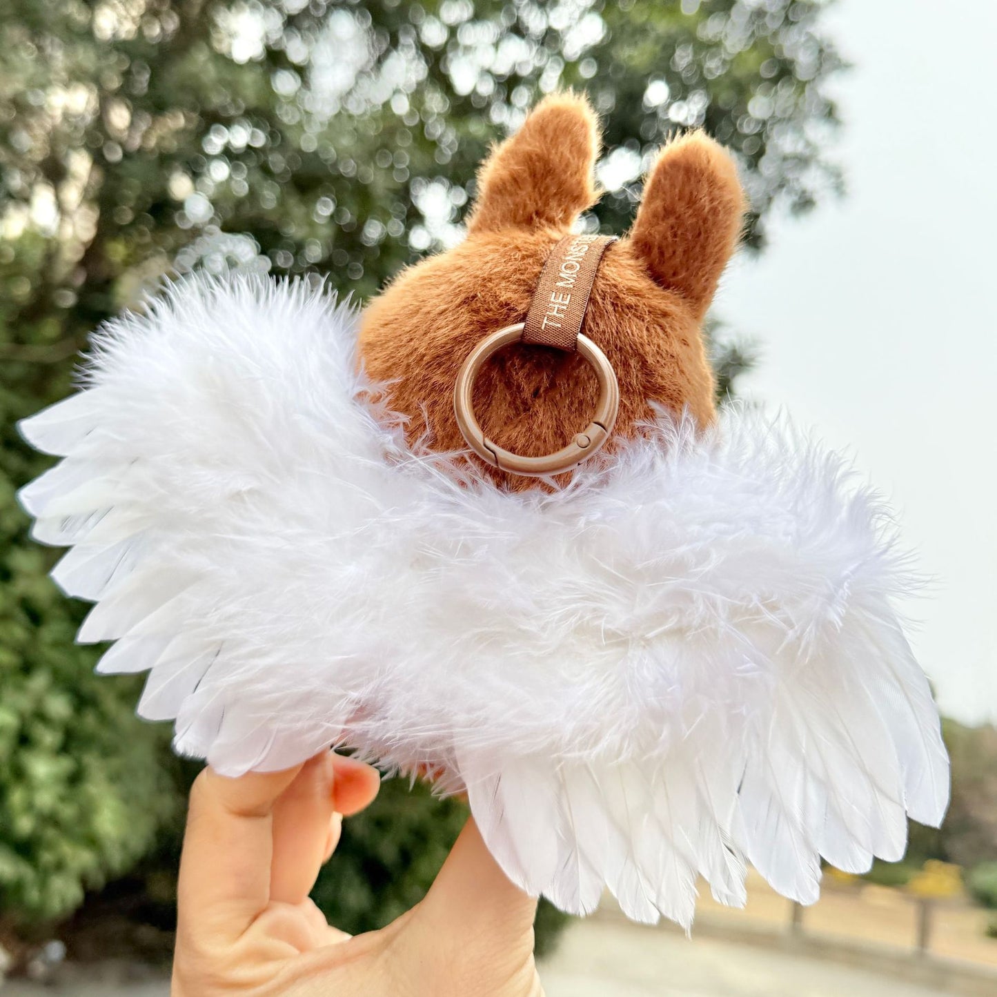 [Clothes only] One, two and three generations Labubu clothes pendant Labubu sitting party baby clothes angel feathers wings cute