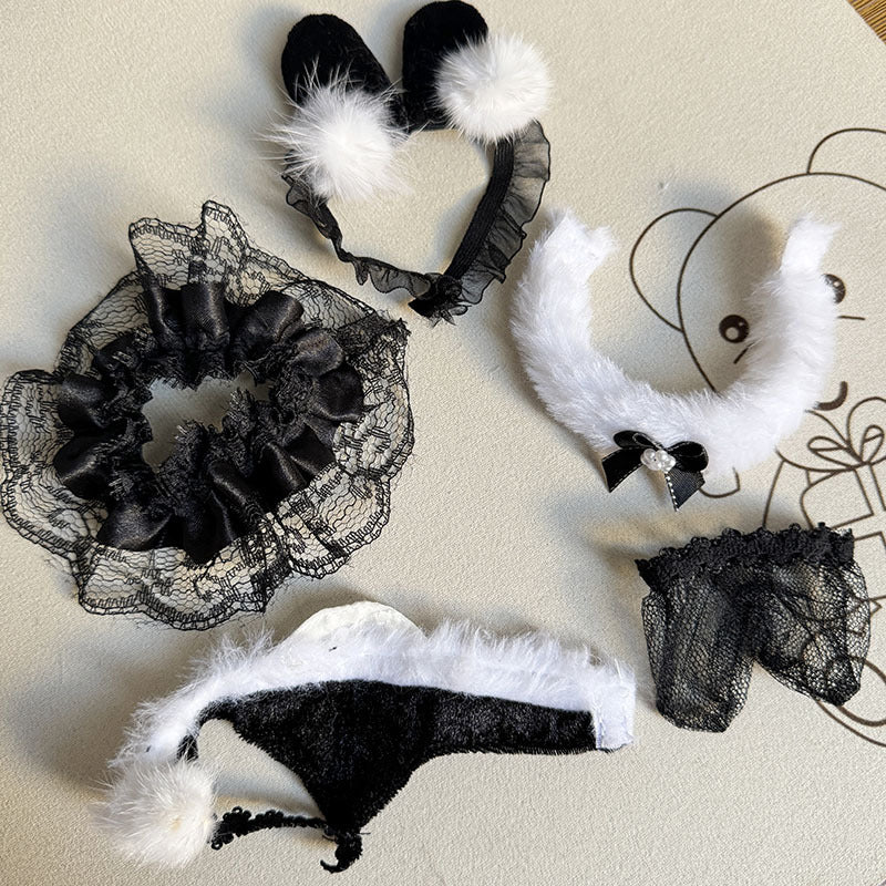 [Clothes only] 1st/2nd generation Labubu clothes pendant Labubu sitting party baby clothes little sheep skirt set