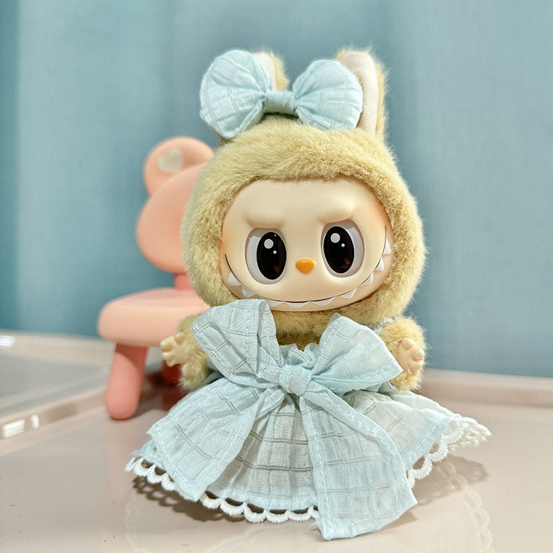 [Clothes only] 1st/2nd generation blind box Labubu clothes keychain Labubu sitting party series baby clothes cute