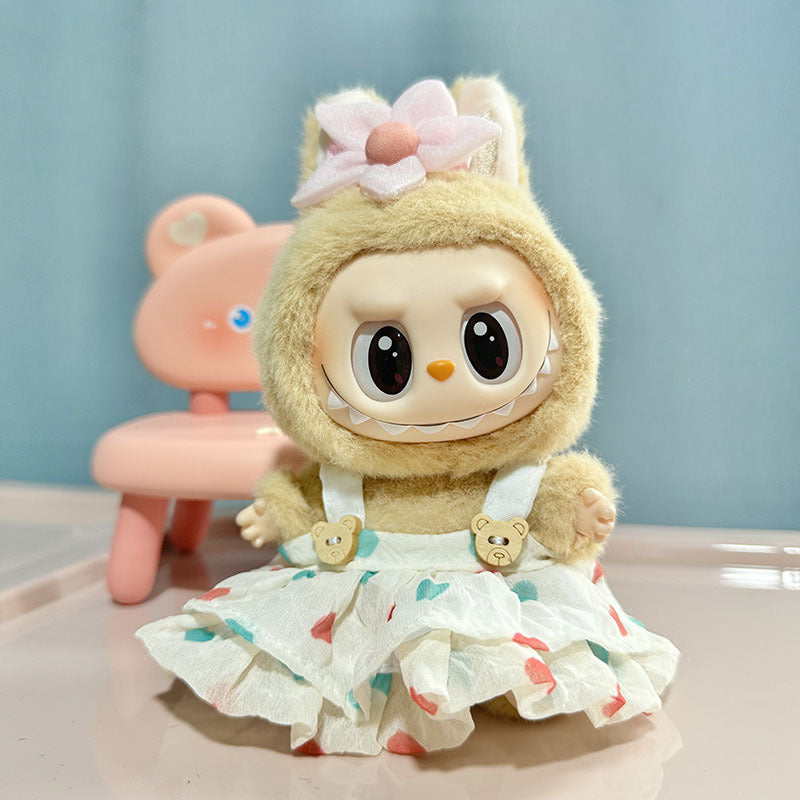 [Clothes only] 1st/2nd generation blind box Labubu clothes keychain Labubu sitting party series baby clothes cute
