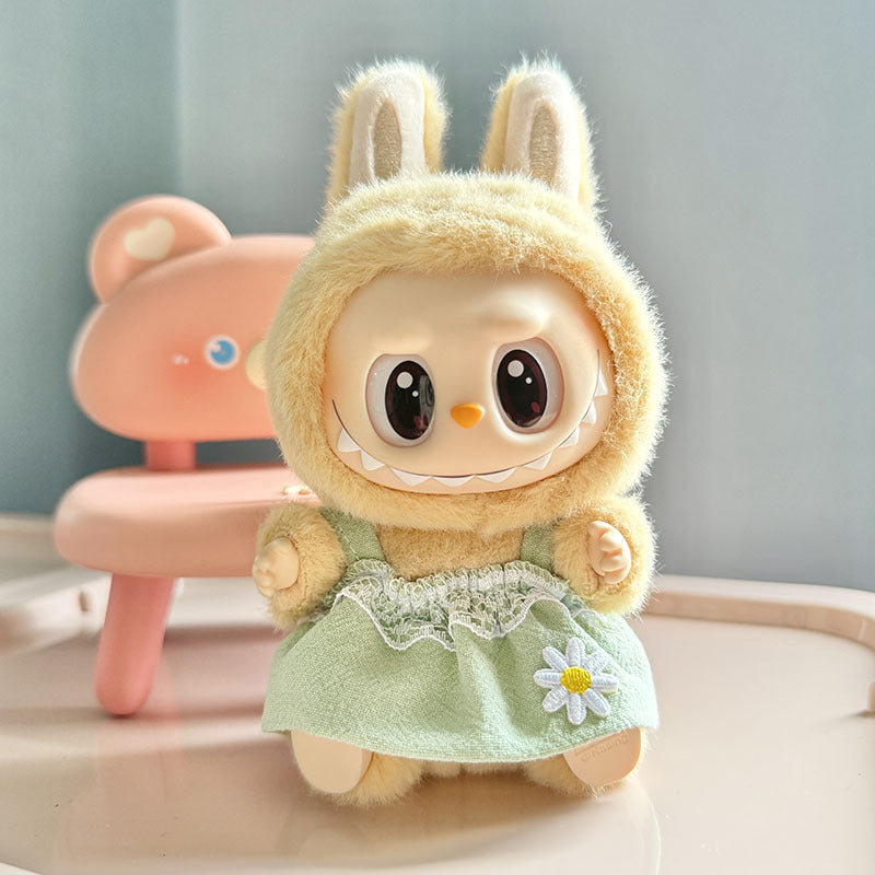 [Clothes only] 1st/2nd generation blind box Labubu clothes keychain Labubu sitting party series baby clothes cute