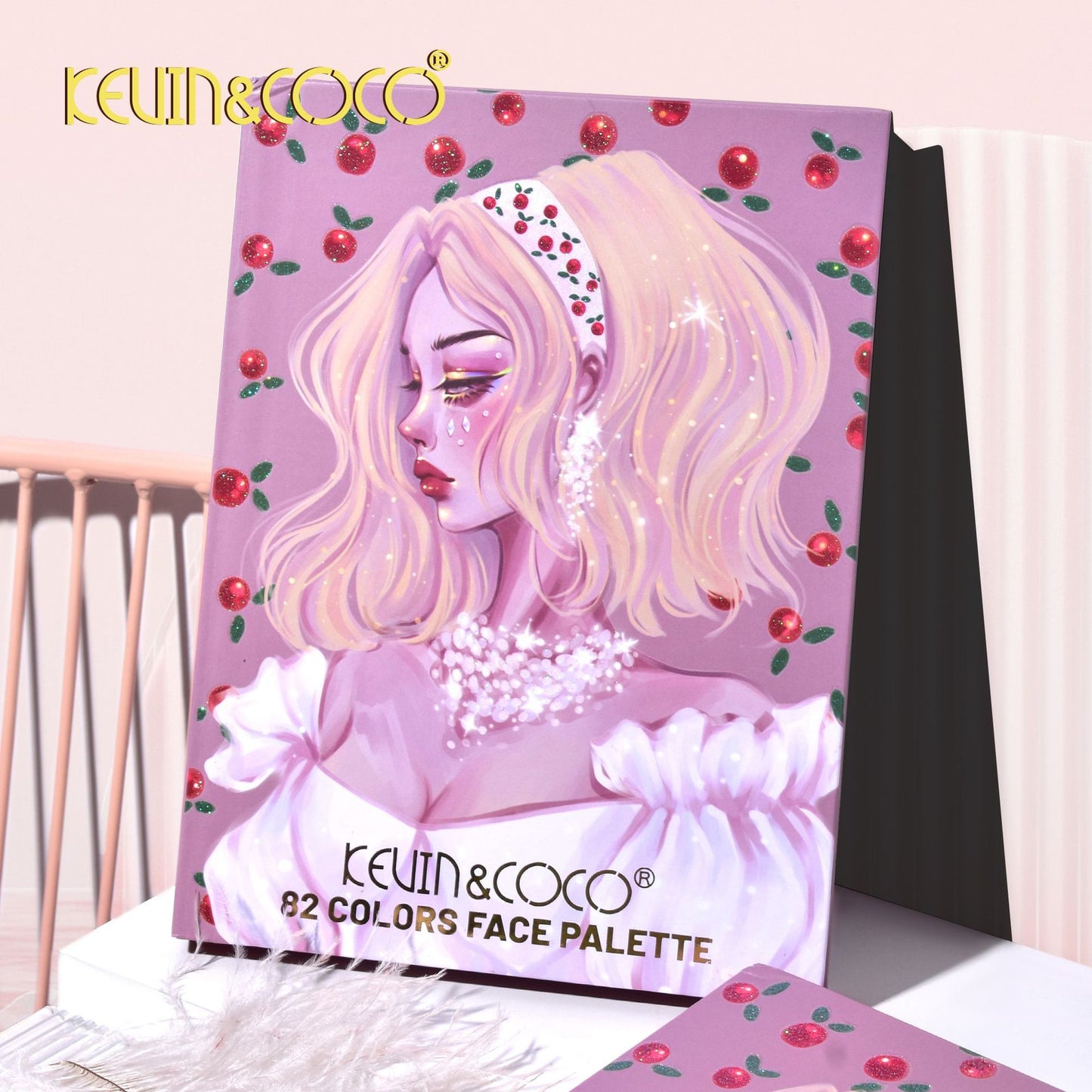 KEVIN & COCO82 color eyeshadow blush highlight integration ins girl daily KEVIN & COCO