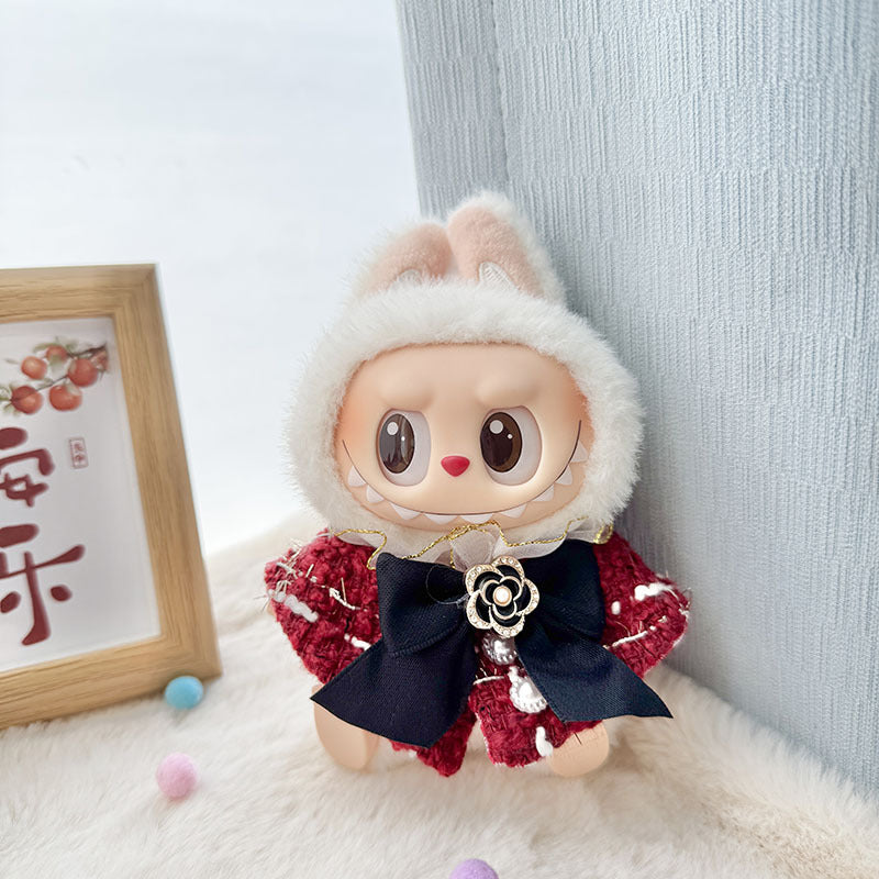 [Clothes only] First and second generation keychain Labubu clothes pendant Labubu New Year's Eve Lion and New Year's baby clothes