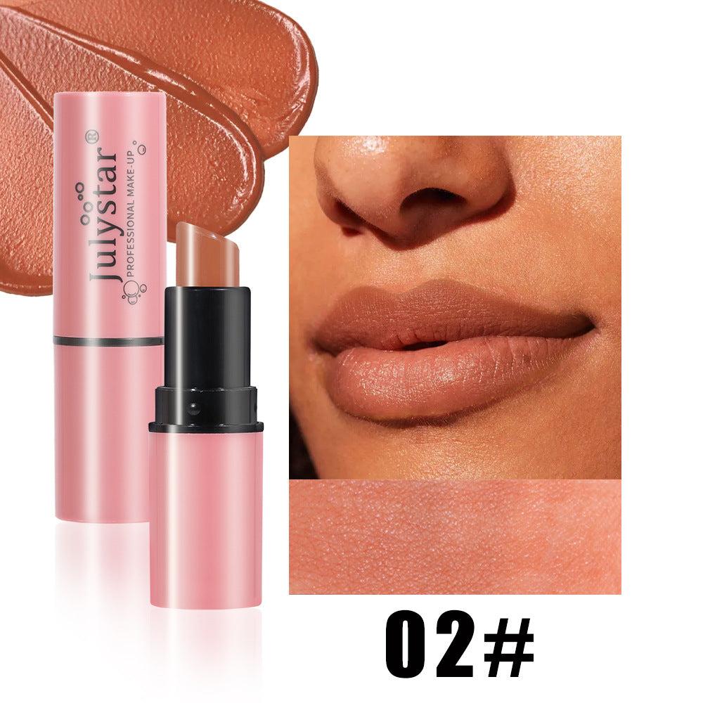 Lip makeup non-fading non-stick cup fruit flavor long-lasting waterproof moisturizing matte sandwich lipstick