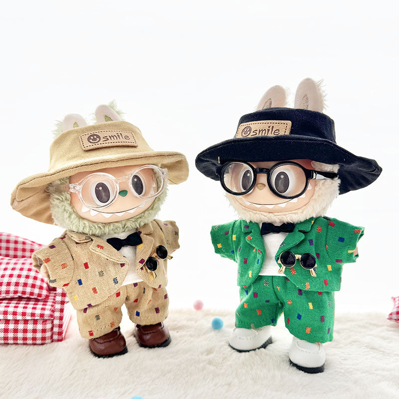 [Clothes only] First and second generation Labubu clothes pendant Labubu baby clothes sit party trendy suit suit cute