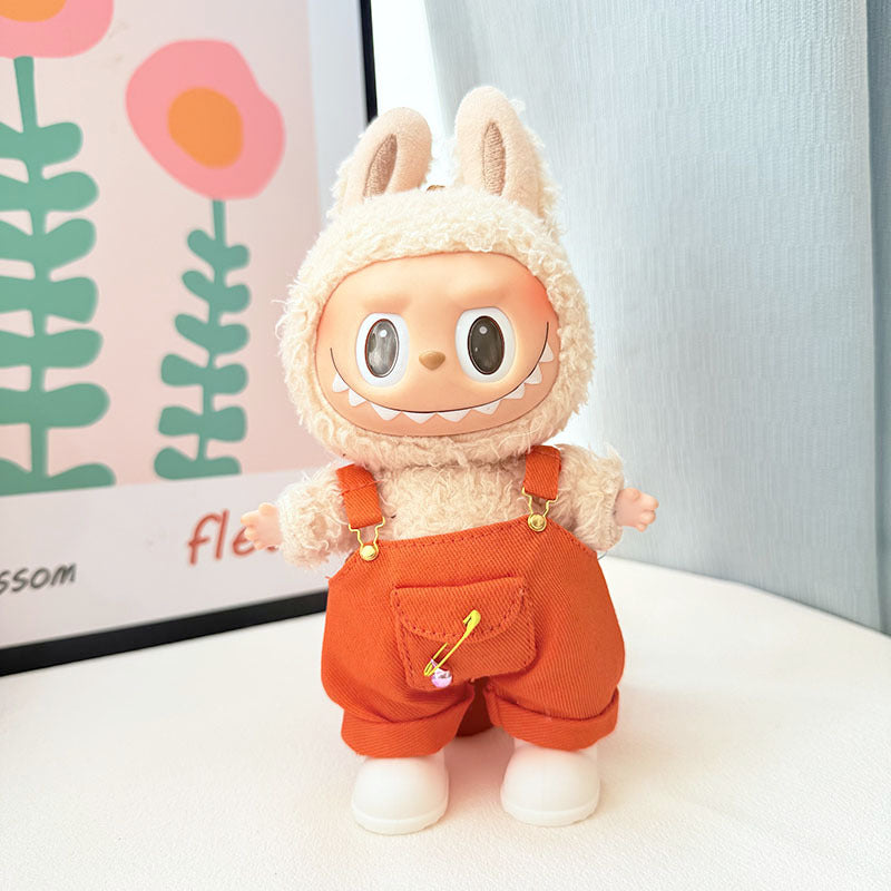 [Clothes only] First and second generation keychain Labubu clothes pendant Labubu baby clothes sunshine craftsman strap