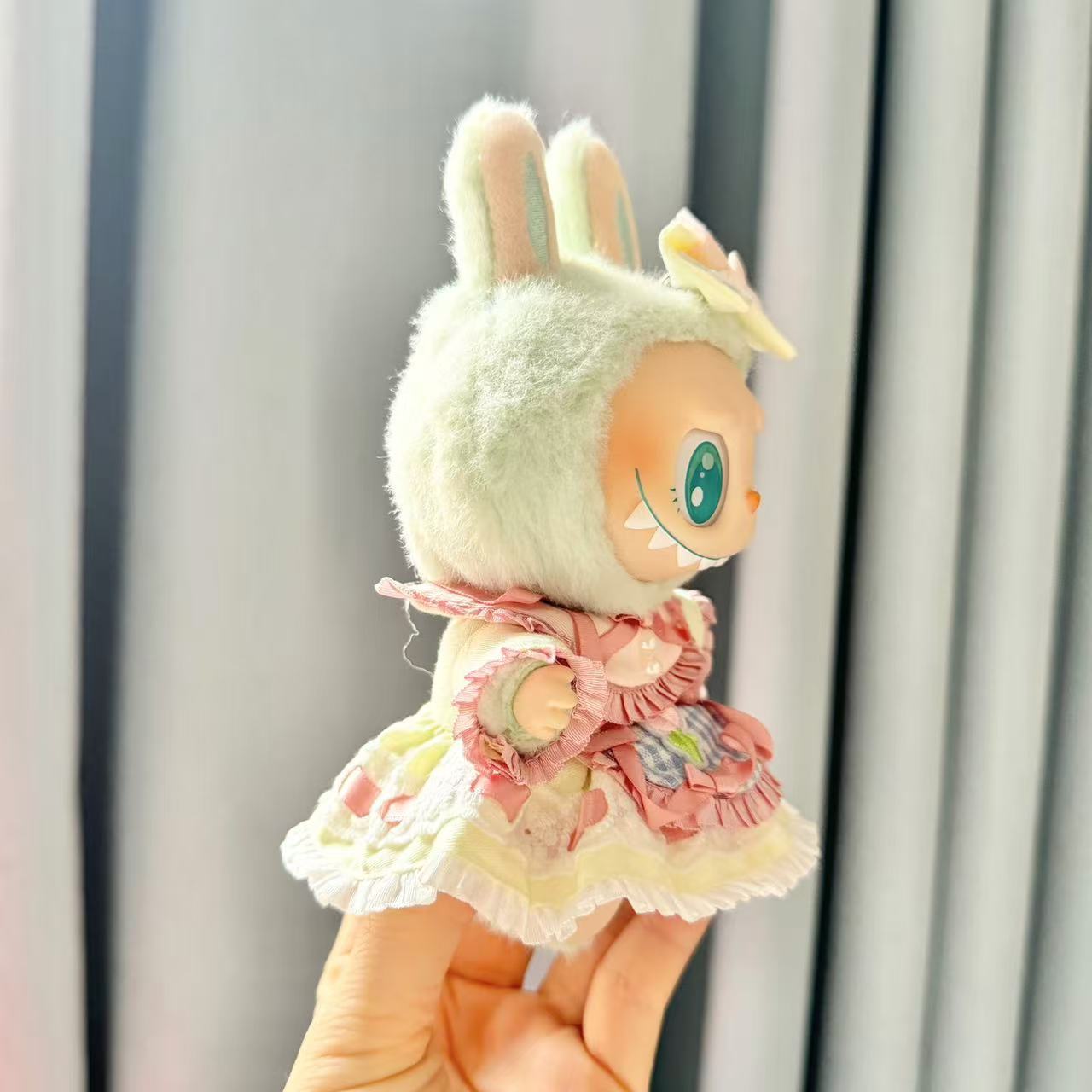 [Clothes only] First and second generation keychain Labubu clothes pendant Labubu clothes tulip dress women