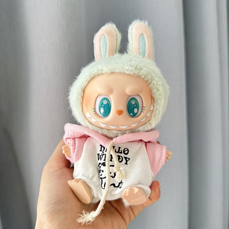 [Clothes only] 1st/2nd generation Labubu clothes pendant Labubu sitting party baby clothes deflated dog sweater