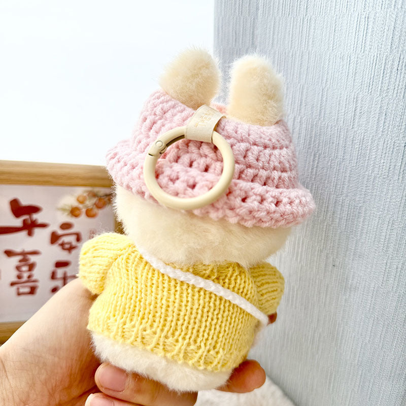 [Clothes only] First and second generation keychain Labubu clothes pendant Labubu handmade sweater Japanese three-piece set cute