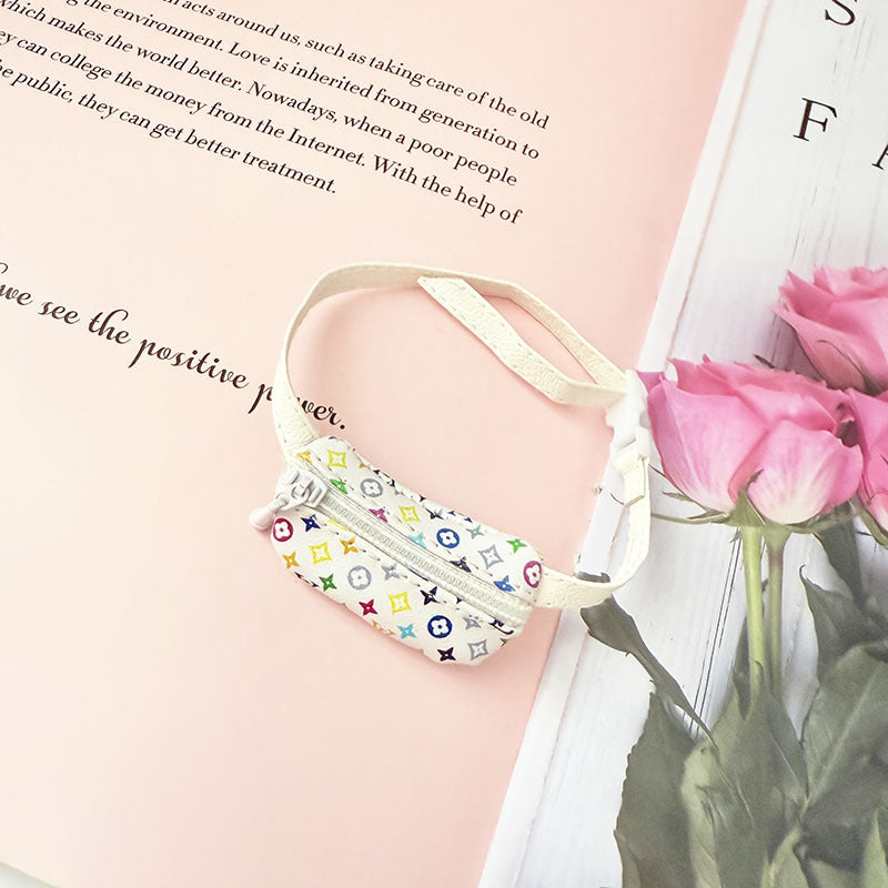 [Clothes only] One, two and three generations Labubu clothes pendant Labubu sitting baby clothes yellow big name bucket hat set